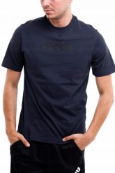Koszulka męska adidas All SZN Graphic Tee. Niebieskie koszulki sportowe męskie Adidas, m, bez wzorów, z bawełny, bez kołnierzyka, bez ramiączek. Za 128.99 zł.