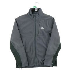 Second life - The North Face kurtka polarowa męska - Stan bardzo dobry. Szare kurtki męskie The North Face, l, bez wzorów, z materiału, eleganckie, bez kaptura. Za 170.36 zł.