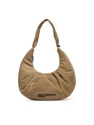 Karl Lagerfeld Jeans Torebka B2W30145 Beżowy. Brązowe torebki do ręki damskie Karl Lagerfeld Jeans, bez wzorów, z jeansu, bez dodatków. Za 709.99 zł.