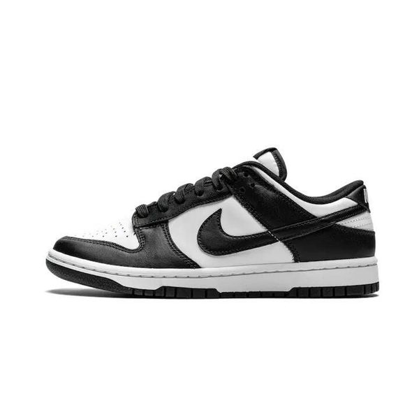 Nike Dunk Low Black (Panda). Czarne obuwie sportowe damskie Nike, bez wzorów, trekkingowe. Za 422.40 zł.