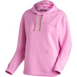 Bluza damska z kapturem Maier Sports Seebuck. Białe bluzy damskie Maier Sports, bez wzorów, z materiału, z kapturem. Za 468.50 zł.