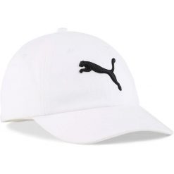 Czapka Puma Ess Cat Bb Cap. Białe czapki i kapelusze męskie Puma, bez wzorów, z bawełny. Za 190.00 zł.