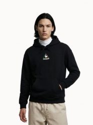 Bluza Le Coq Sportif Vdn Relax N°1. Czarne bluzy sportowe męskie le coq sportif, s, bez wzorów, z dresówki, z kapturem, na fitness i siłownię. Za 421.00 zł.