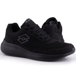 Buty męskie sportowe Lotto CONNECT OC. Czarne buty sportowe męskie Lotto, bez zapięcia. W wyprzedaży za 99.00 zł.