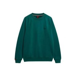 Bluza Superdry Essential Logo. Zielone bluzy męskie Superdry., m, bez wzorów, bez kaptura. Za 284.00 zł.