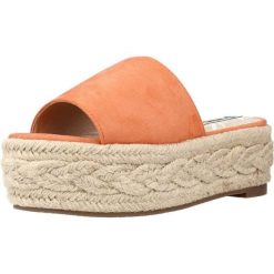 Sandały MTNG 51124M Pomarańczowy. Brązowe sandały damskie MTNG, bez wzorów, ze skóry, bez obcasa, bez zapięcia. Za 109.99 zł.