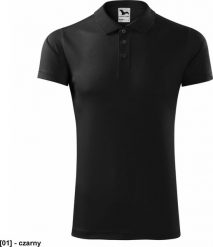 MALFINI Victory 217 - ADLER - Koszulka polo unisex, 150 g/m2, 100% poliester, - czarny XL. Czarne koszulki polo męskie Malfini, m, bez wzorów, z poliesteru, bez ramiączek. Za 30.43 zł.