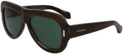 Salvatore Ferragamo Okulary przeciwsłoneczne Ferragamo Damskie SF2029SE-221 (Lens/Bridge/Temple) 57/17/145 mm. Okulary przeciwsłoneczne damskie Salvatore Ferragamo. Za 480.19 zł.