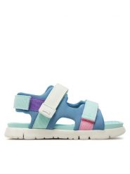 Camper Sandały TWS Kids K800532-009 Niebieski. Niebieskie sandały dziewczęce Camper, z materiału, bez zapięcia. Za 289.99 zł.