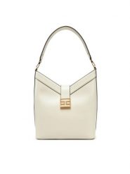 Elisabetta Franchi Torebka BS-19A-51E2-V400 Écru. Torebki do ręki damskie Elisabetta Franchi, bez wzorów, ze skóry, bez dodatków. Za 949.99 zł.