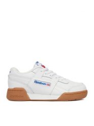 Reebok Sneakersy EO-WORKOUT PLUS 100248882 Biały. Białe buty sportowe dziewczęce Reebok, bez wzorów, ze skóry, bez zapięcia. Za 199.99 zł.