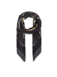 Guess Chusta AW5679 POL03 Czarny. Czarne rękawiczki damskie Guess, z aplikacjami, z poliesteru. Za 154.99 zł.