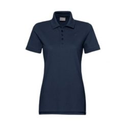 Damska koszulka polo Head. Czarne koszulki sportowe damskie Head, bez wzorów, bez kołnierzyka, bez ramiączek, tenisowe. W wyprzedaży za 275.50 zł.