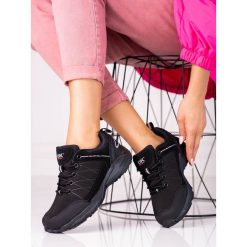 Buty trekkingowe damskie DK czarne. Czarne trekkingi damskie . Za 197.04 zł.