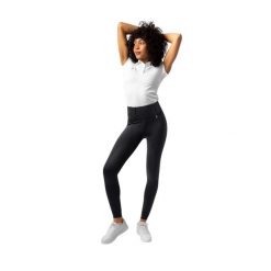 Damskie legginsy jeździeckie z pełną przyczepnością Horze Sophia. Czarne legginsy damskie HORZE, bez wzorów, z materiału. Za 375.00 zł.