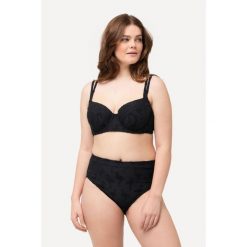 Damskie Bikini flamingi miękkie miseczki miseczka D fiszbiny. Czarne bikini damskie Ulla Popken, plus size, bez wzorów, plus size. Za 244.99 zł.
