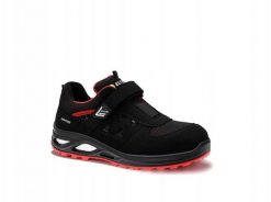 Women's shoes ELTEN Hannah XXTL S1P ESD, black 42. Czarne obuwie sportowe damskie Sourcing, bez wzorów. Za 455.12 zł.