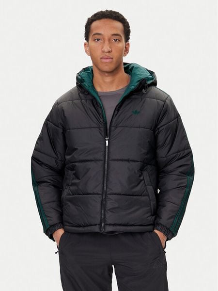 Adidas Kurtka zimowa adicolor Reversible JX6447 Czarny Regular Fit. Czarne kurtki męskie Adidas, na zimę, m, bez wzorów, z syntetyku, bez kaptura. Za 409.99 zł.