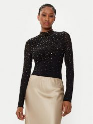 Marciano Guess Body 5RGP03 6218A Czarny Slim Fit. Czarne bluzki damskie Marciano Guess, m, z aplikacjami, z syntetyku, bez kołnierzyka, bez ramiączek. Za 519.99 zł.