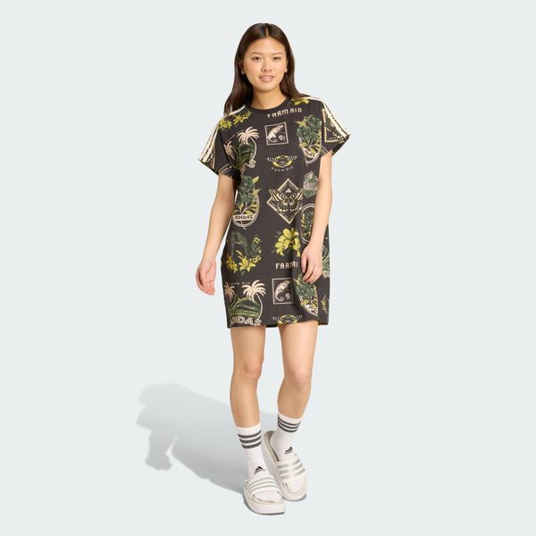 Sukienka adidas X FARM Commercial. Czarne sukienki damskie Adidas, s, bez wzorów, bez kołnierzyka, bez ramiączek. Za 239.00 zł.