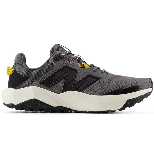 Buty męskie New Balance DynaSoft Nitrel v6 MTNTRCD6 – szare. Szare buty sportowe męskie New Balance, z materiału, bez zapięcia, do biegania. Za 499.99 zł.
