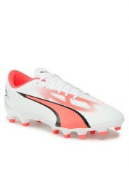 Puma Buty do piłki nożnej Ultra Play Fg/Ag 107423 01 Biały. Białe buty sportowe męskie Puma, ze skóry, bez zapięcia. Za 159.99 zł.