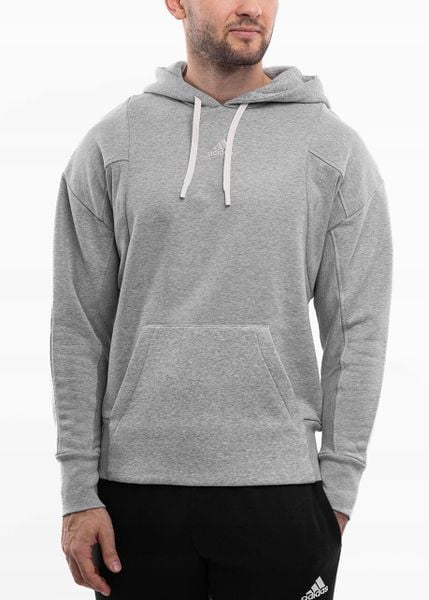 Bluza męska adidas M Interal OH. Szare bluzy męskie Adidas, m, bez wzorów, z bawełny, z kapturem. Za 229.99 zł.