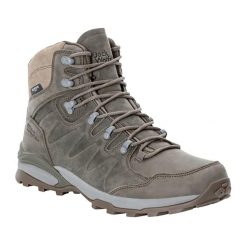Buty trekkingowe męskie Jack Wolfskin Refugio Prime Texapore Mid. Brązowe trekkingi męskie Jack Wolfskin. Za 789.99 zł.