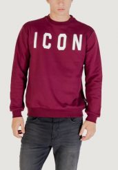 Bluza Mężczyzna ICON. Czerwone bluzy męskie ICON, m, bez wzorów, z bawełny, bez kaptura. Za 223.45 zł.