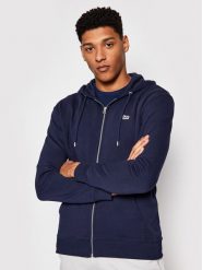 Lee Bluza Basic L80KSP35 112121426 Granatowy Regular Fit. Niebieskie bluzy męskie Lee, l, bez wzorów, z bawełny, bez kaptura. Za 329.99 zł.