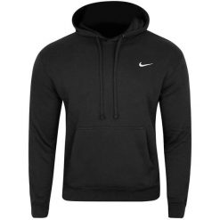 Bluza sportowa męska Nike Sportswear Swoosh 826433-010. Czarne bluzy męskie Nike, m, bez wzorów, bez kaptura. Za 179.00 zł.