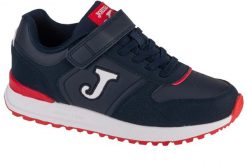Buty sportowe Sneakersy chłopięce, Tornado Jr 24 JTORNAW. Niebieskie trampki i tenisówki chłopięce Joma, bez wzorów, z materiału, sportowe, przed kostkę, bez zapięcia. Za 119.99 zł.