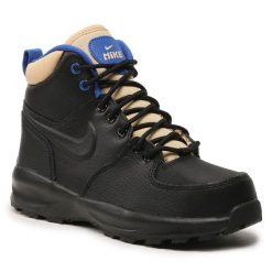 Sneakersy Nike. Czarne półbuty chłopięce Nike, bez wzorów, bez zapięcia. Za 299.99 zł.