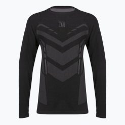 Bluza termoaktywna męska OneTeam ACHILL BAMBOO THERMO LIGHT PLUS bezszwowa. Czarne bluzy męskie ONETEAM, na zimę, m, bez wzorów, bez kaptura. Za 69.99 zł.