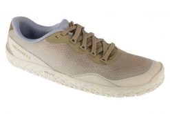 Buty do biegania damskie, Vapor Glove 7. Brązowe obuwie sportowe damskie Merrell, bez wzorów, z materiału, do biegania. Za 399.99 zł.