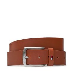 Pasek Męski Tommy Hilfiger. Brązowe paski damskie Tommy Hilfiger, bez wzorów. Za 139.99 zł.