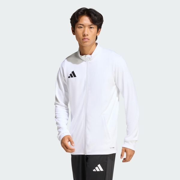 Bluza dresowa Entrada26. Białe bluzy męskie Adidas, l, z aplikacjami, z dresówki, z kapturem, do piłki nożnej, climacool (adidas). Za 179.00 zł.
