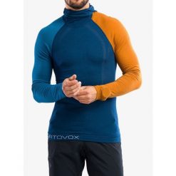 Bluza termoaktywna Ortovox 120 Competition Light Hoody. Niebieskie bluzy męskie ORTOVOX, m, bez wzorów, bez kaptura. Za 407.99 zł.