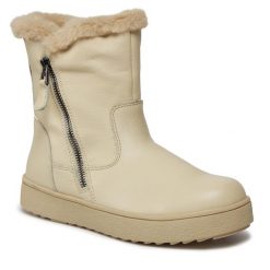 Botki Caprice. Brązowe botki damskie Caprice, bez obcasa, na płaskiej podeszwie, bez zapięcia. Za 379.99 zł.