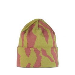 Czapka zimowa wywijana BUFF KNITTED BEANIE KYRE. Zielone czapki i kapelusze męskie Buff, na zimę, bez wzorów, z bawełny. Za 99.99 zł.