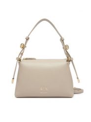Armani Exchange Torebka XW002990 AF26452 U6208 Beżowy. Brązowe torebki do ręki damskie Armani Exchange, bez wzorów, ze skóry, bez dodatków. Za 614.99 zł.