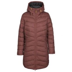Trespass Turka - Kobieta Casual Jkt Mulberry. Brązowe kurtki damskie Trespass, bez wzorów, z puchu, bez kaptura. Za 359.99 zł.