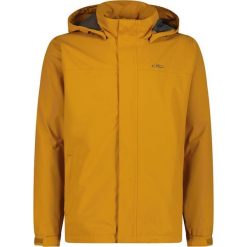 Kurtka wodoodporna ripstop CMP. Żółte kurtki męskie CMP, s, bez wzorów, z materiału, z kapturem. Za 309.99 zł.