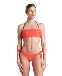 Strój kąpielowy damski dwuczęściowy bikini na basen plażę Arena Profile. Brązowe bikini damskie Arena, s, bez wzorów. Za 181.98 zł.