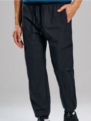Spodnie jogger SNSY PERFORMANCE - szary. Szare spodnie materiałowe męskie Sinsay, l, bez wzorów. Za 79.99 zł.