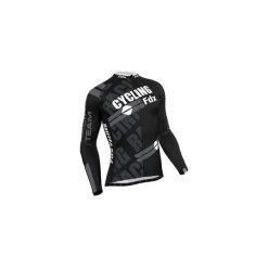 Bluza rowerowa męska FDX Pro Cycling Long Sleeve Thermal Jersey M. Czarne bluzy męskie FDX, z nadrukiem, z jersey. Za 219.90 zł.