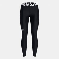 Legginsy treningowe damskie UNDER ARMOUR szybkoschnące termoaktywne. Czarne legginsy damskie Under Armour, l, bez wzorów. Za 130.88 zł.