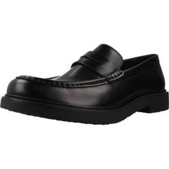Buty GEOX U MASSIMIANO Czarny. Czarne trekkingi męskie Geox, na fitness i siłownię. Za 359.99 zł.