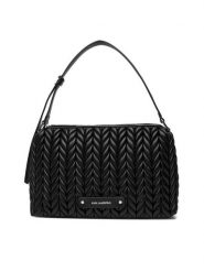 KARL LAGERFELD Torebka A4W30072 Czarny. Czarne torebki do ręki damskie KARL LAGERFELD, bez wzorów, ze skóry, bez dodatków. Za 879.99 zł.