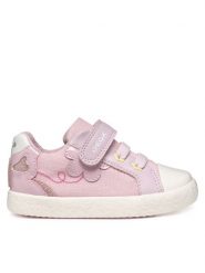 Geox Sneakersy B Gisli B551MB 00954 C8010 S Różowy. Czerwone buty sportowe dziewczęce Geox, bez wzorów, z materiału, bez zapięcia. Za 189.99 zł.